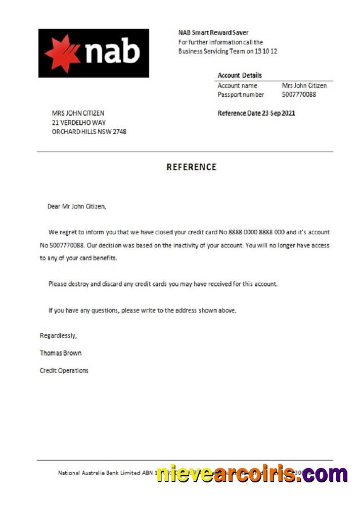 USA Nab closure reference